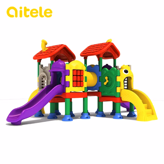 Aire de jeux extérieure Qitele Kidscenter Aire de jeux intérieure pour enfants en plastique (KID-22201, CD-07X)