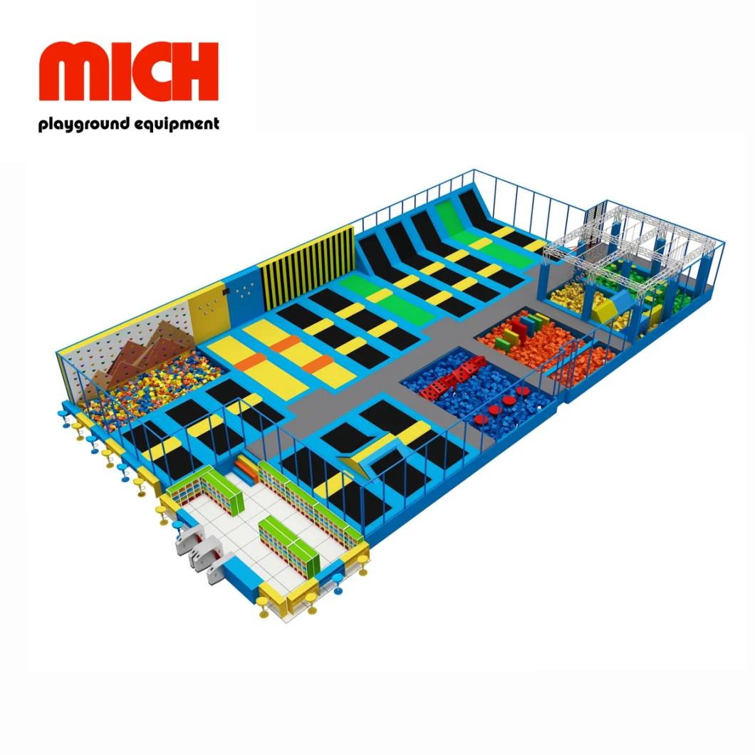 Indoor Playground Equipment Hot Selling Commercial Big Indoor Trampoline Park