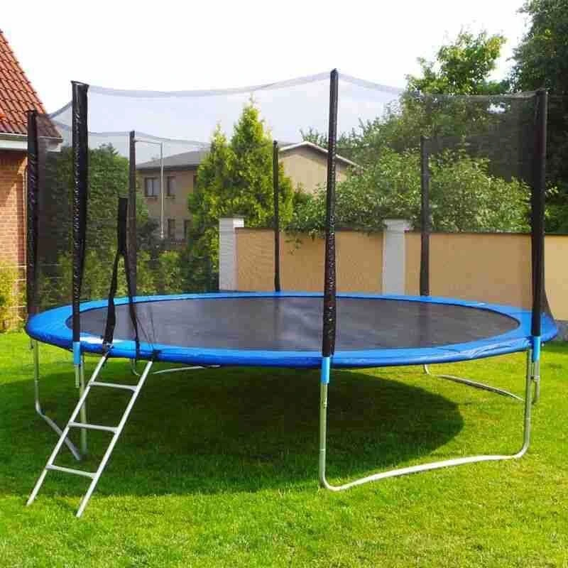 Outdoor Trampoline Round Cheap Big 6FT 8FT 10FT 12FT 13FT 14FT 15FT 16FT Outdoor Trampoline Park with Safety Net