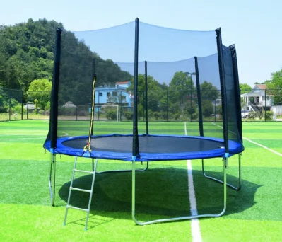 Combo Bounce Jump Outdoor Fitness Couverture de ressort en PVC Rembourrage Trampoline pour enfants