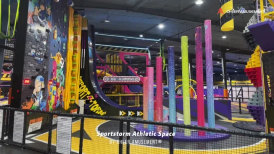 Fournisseur vérifié Adventure Play Park Big Games Indoor Playlands Trampoline Park