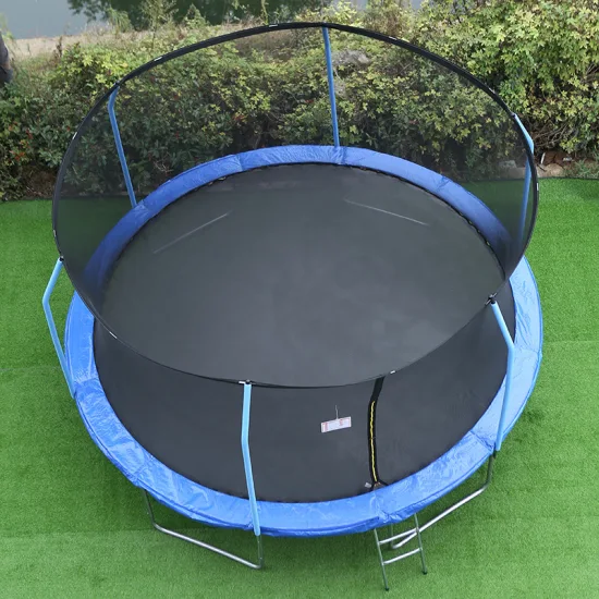 Vente de grands trampolines de haute qualité Saut Trampoline 12FT Trampoline extérieur pas cher Grand parc de trampolines