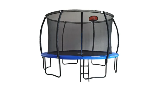 Nouvelle arrivée 12 pieds de grandes ventes de trampolines en plein air avec panier de basket